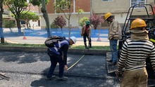 En El Troncal se renuevan v&iacute;as con recursos de los cale&ntilde;os