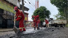 A N&aacute;poles llegaron las Obras de Coraz&oacute;n para renovar v&iacute;as