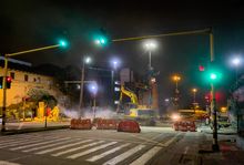 Adi&oacute;s al puente peatonal de la Calle 5 con Carrera 6, el primer paso para el Bulevar de San Antonio