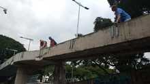 As&iacute; lucen puentes peatonales y vehiculares en diferentes puntos de Cali