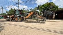 Cale&ntilde;os satisfechos con intervenci&oacute;n vial del Hospital Isa&iacute;as Duarte Cancino