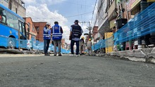 Solucionan problemas de redes h&uacute;medas en el corredor principal de la calle 9