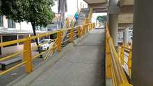 Embellecen puentes peatonales de la comuna 5 en Cali