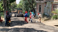 Rehabilitan v&iacute;a de acceso al sector Batacl&aacute;n, cerca al cerro de las Tres Cruces