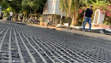 Contin&uacute;an labores de renovaci&oacute;n vial en comunas y corregimientos de Cali