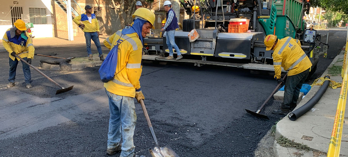 Contin&uacute;an labores de renovaci&oacute;n vial en comunas y corregimientos de Cali