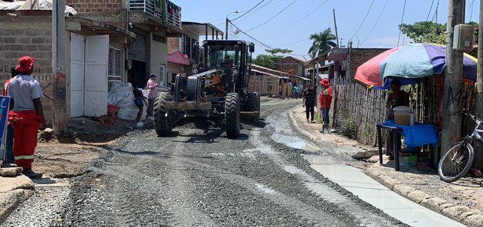 Mejoran v&iacute;a de acceso al corregimiento El Hormiguero en Cali
