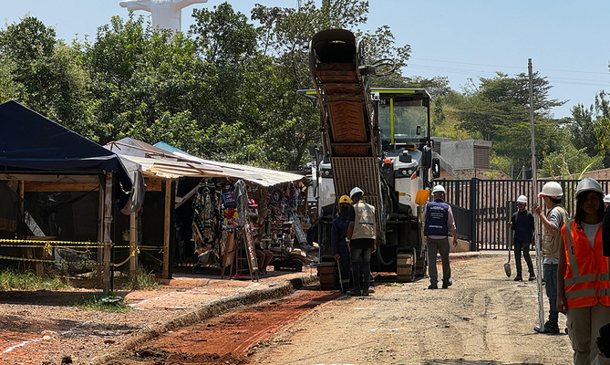 M&aacute;s de 4000 cale&ntilde;os ser&aacute;n beneficiados con las obras de recuperaci&oacute;n de la v&iacute;a hacia Cristo Rey