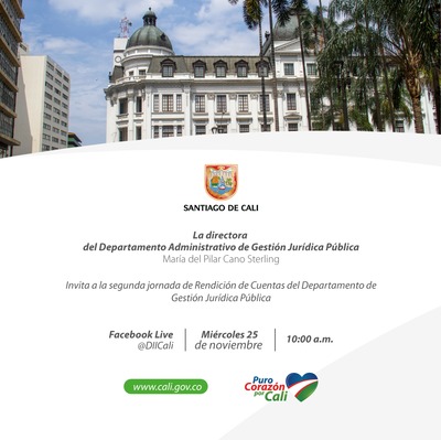 Segunda Jornada de Rendici&oacute;n de Cuentas del Departamento Administrativo de Gesti&oacute;n Jur&iacute;dica P&uacute;blica
