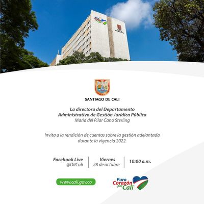 Segunda Jornada de Rendici&oacute;n de Cuentas del Departamento Administrativo de Gesti&oacute;n Jur&iacute;dica Publica