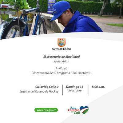 Lanzamiento de programa Bici Doctores