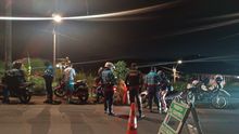 Movilidad realiza operativo a piques ilegales en el kil&oacute;metro 18 de la v&iacute;a al mar
