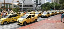 620 agentes de tr&aacute;nsito brindar&aacute;n acompa&ntilde;amiento durante el paro de taxistas del 9 de agosto en Cali