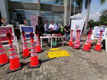 Movilidad recibi&oacute; m&aacute;s de 100 elementos donados para seguridad vial 
