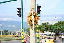 Cali se cubre de flores para conmemorar el &lsquo;D&iacute;a Mundial en Memoria de las V&iacute;ctimas de Siniestros Viales&rsquo;