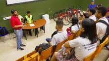 Con &eacute;xito contin&uacute;a la estrategia &lsquo;Pedalea Ve&rsquo; en el colegio Inem