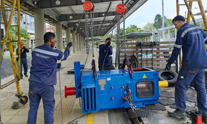 Motor el&eacute;ctrico principal del MIO Cable ser&aacute; sometido a mantenimiento: la labor no afectar&aacute; el servicio