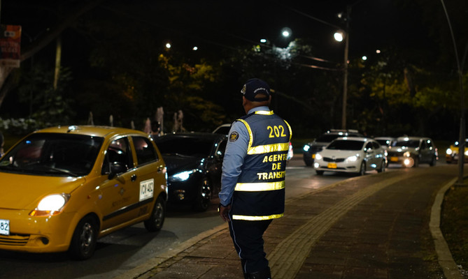 Movilidad refuerza el buen uso espacio p&uacute;blico en el sector del Museo La Tertulia