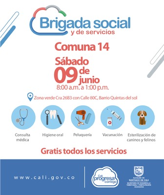 Brigada social comuna 14