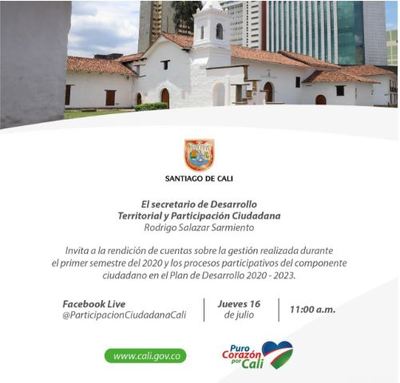 Primera Jornada de Rendici&oacute;n de Cuentas de la Secretar&iacute;a de Desarrollo Territorial y Participaci&oacute;n Ciudadana