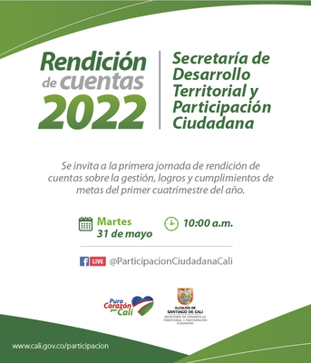 Primera Jornada de Rendici&oacute;n de Cuentas 2022