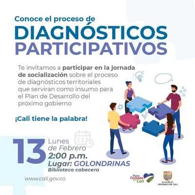 Conoce el proceso de diagn&oacute;sticos participativos Golondrinas