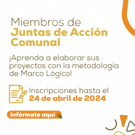 Capacitaci&oacute;n de miembros de Juntas de acci&oacute;n comunal en formulacion de proyectos en Metodolog&iacute;a Marco L&oacute;gico