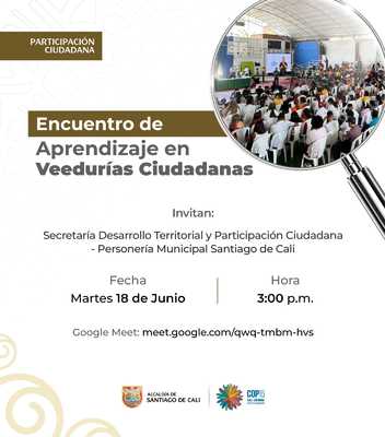 Encuentro de aprendizaje veedurias ciudadanas