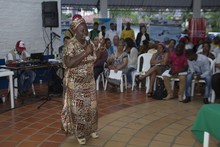 Foto de la quinta visita comuna 15