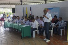 Foto de la quinta visita comuna 15