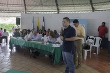 Foto de la quinta visita comuna 15