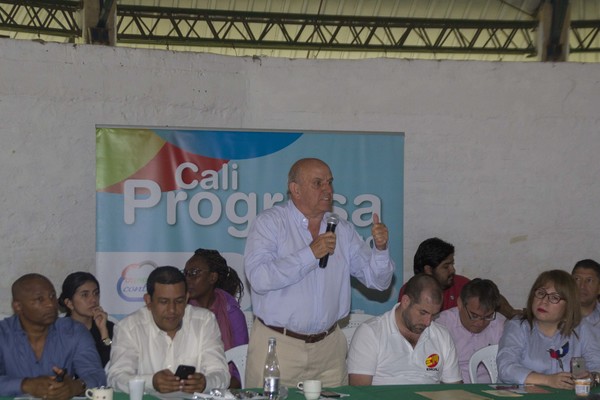 Foto de la quinta visita comuna 15