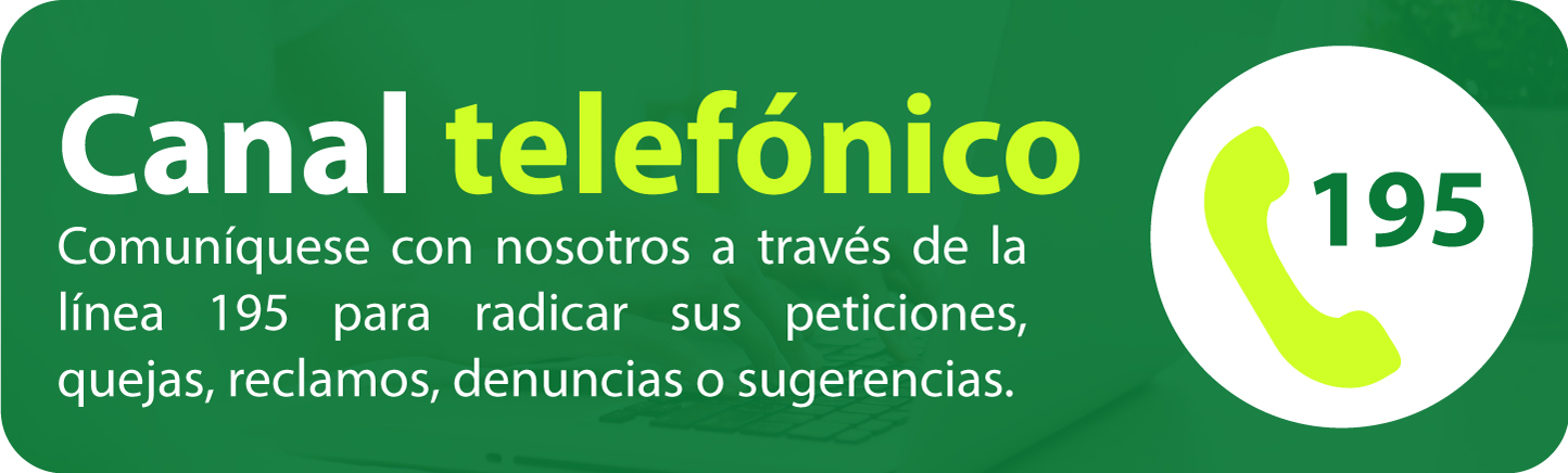 Boton canal telefonico