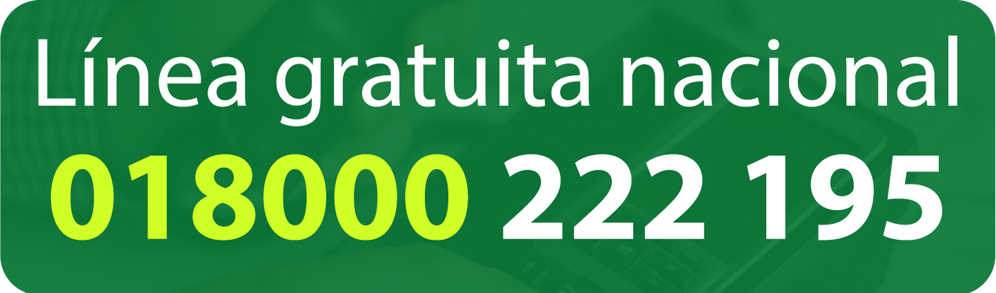 Boton linea gratuita nacional Boton linea gratuita nacional