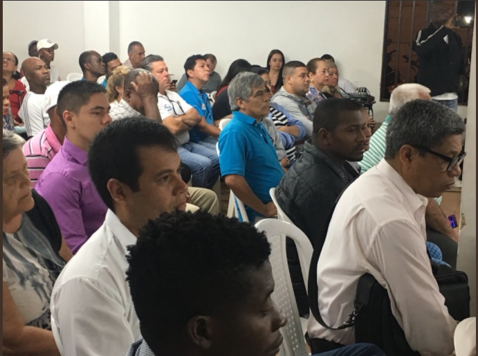 Foto sexta visita comuna 15