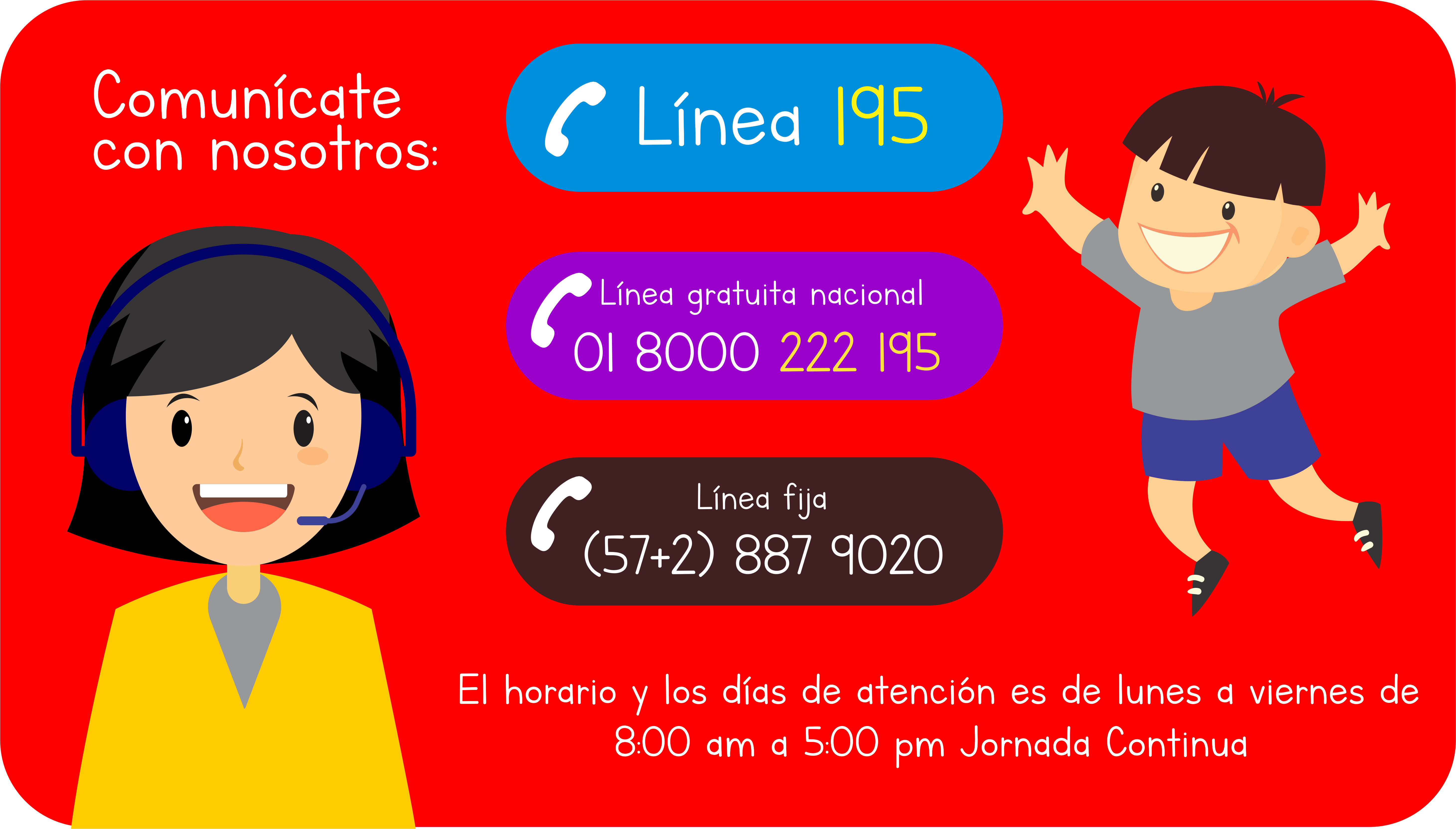 Líneas niños