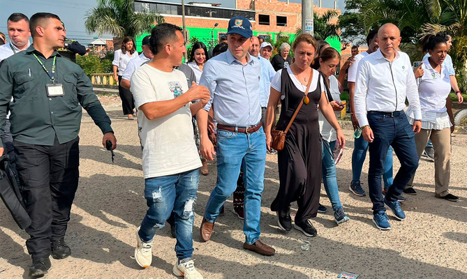 En la comuna 13, la estrategia &lsquo;Nos pillamos en la calle&rsquo; realiz&oacute; al recorrido #13