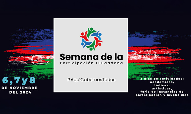 Aqu&iacute; cabemos todos, la Semana de la Participaci&oacute;n Ciudadana ser&aacute; el parche del 6 al 8 de noviembre