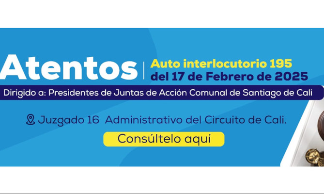 Por disposici&oacute;n del Juzgado 16 Administrativo del Circuito, los 424 presidentes de las JAC deben informar sobre el estado de la malla vial
