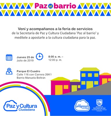 Feria de Servicios "Paz al Barrio"