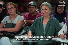 Mesa Cultura Ciudadana comuna 1
