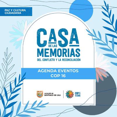 Agend&aacute;te con nuestra programaci&oacute;n para la COP 16