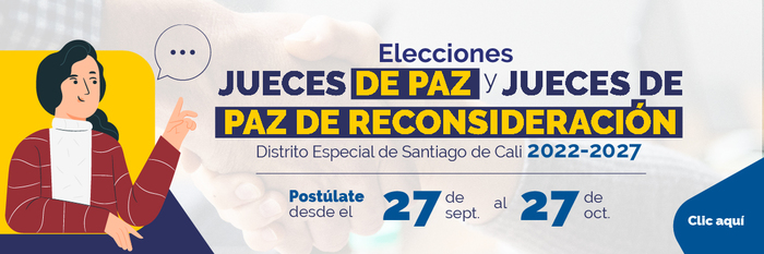 A&uacute;n se pueden inscribir para las elecciones de Jueces de Paz y de Paz y Reconsideraci&oacute;n