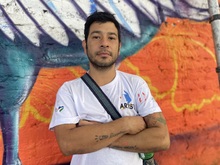 Andr&eacute;s Pedroza, pint&oacute; naturaleza y paz en Graficalia 2022