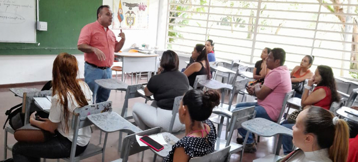 Semilleros de Cultura Ciudadana median en el conflicto presentado en el Polit&eacute;cnico Municipal