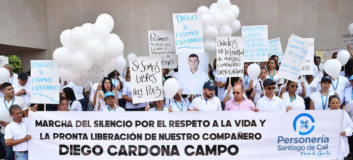 Alcald&iacute;a de Cali se solidariza con Diego Cardona Campo, funcionario de la Personer&iacute;a de Cali