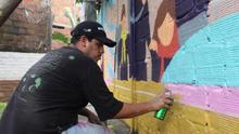 Con arte urbano Cali conmemora a los Refugiados y Desplazados