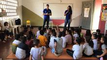 Integrantes de Mesa de Cultura Ciudadana embellecieron la comuna 8