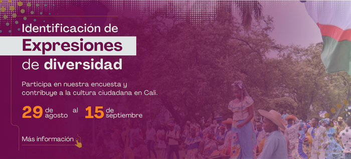 Queremos conocer, en detalle, nuestra diversidad cultural. Apoya la encuesta