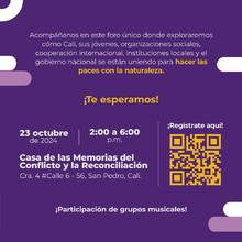 Foro Paz Ambiental 2024